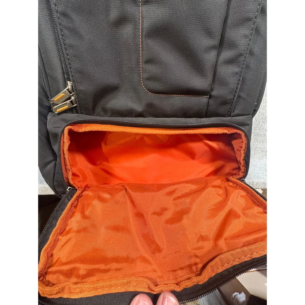 Briggs & Riley @work Medium Cargo Backpack Black Ballistic Nylon Laptop Bag